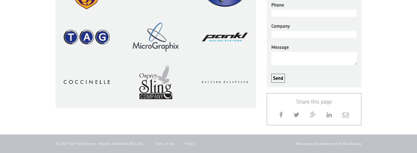 Fast-Track Telecom Clients Web Page Body