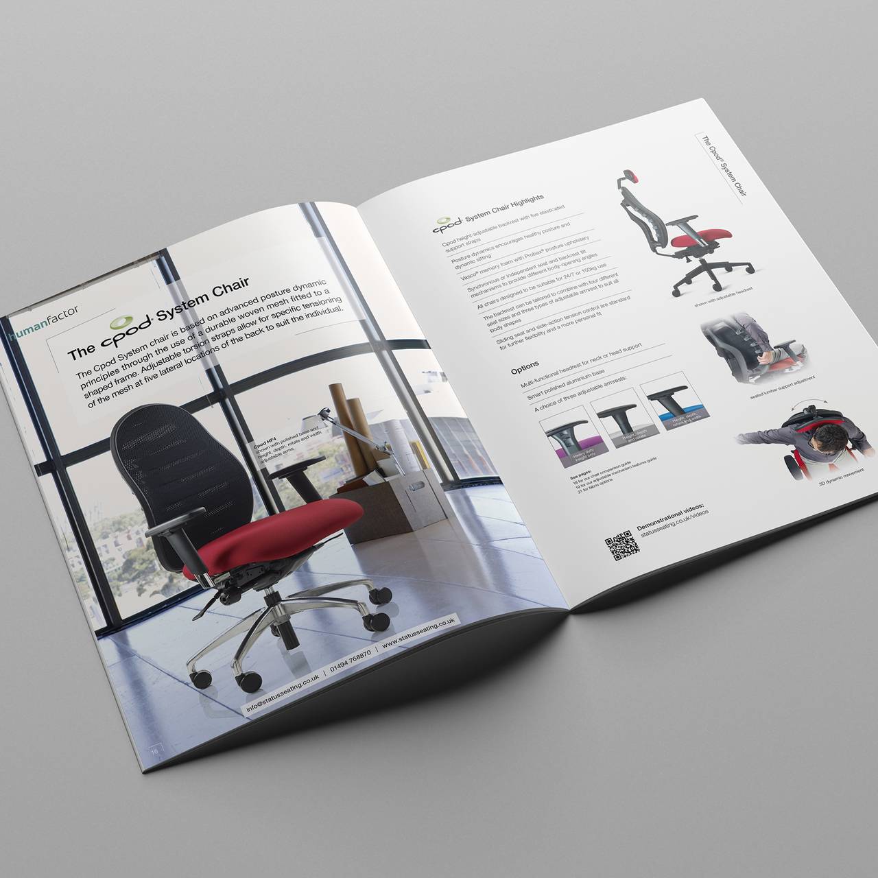 Status Seating Cpod Brochure Spread